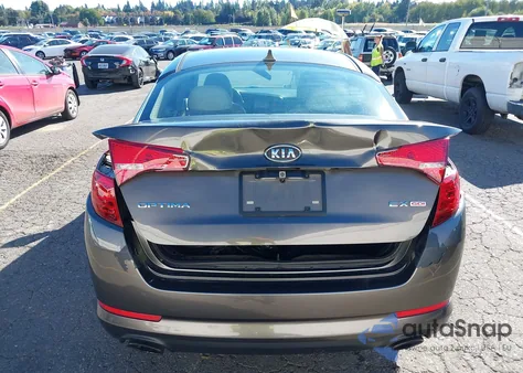 2012 Kia Optima Ex from USA, damaged, VIN 5XXGN4A79CG042818